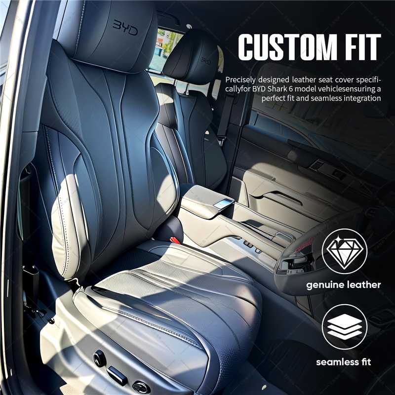 BYD Shark 6 Seat Cover Installation Video 1