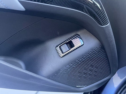 BYD Seal Tailgate Switch Trim Cover Carbon Fibre