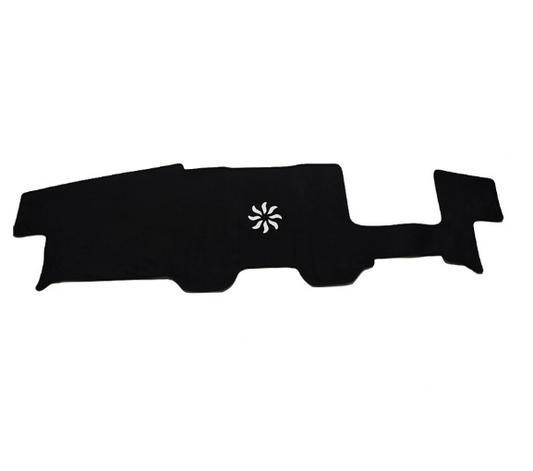 BYD Shark 6 Dash Mats Black Suede leather
