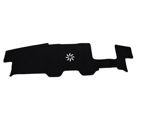 BYD Shark 6 Dash Mats Black Suede leather