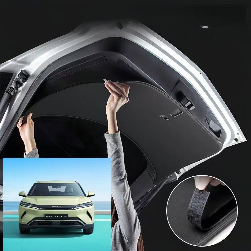 BYD ATTO 2 Leather Trunk Kick Guard