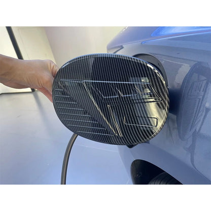 BYD SEAL Side Charging Plug Port Cover Trim Carbon Fibre