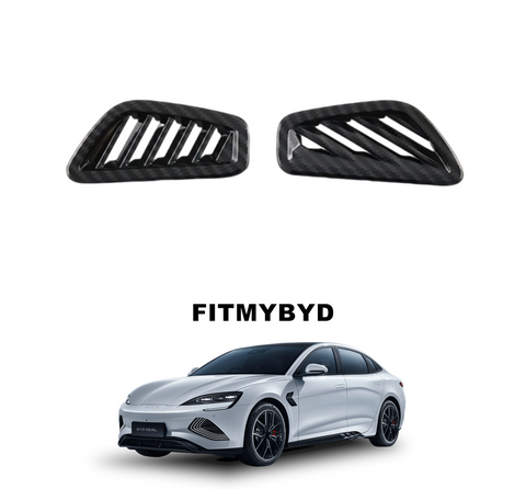 BYD SEAL Front upper air outlet frame Trim Covers Carbon fibre