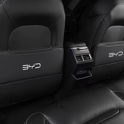 BYD Seat Back Protector Anti-Kick Pad: Shield Your Seats from Scratches, Kicks & Spills!