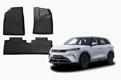 BYD ATTO 2 3D All-Weather TPE Floor Mats