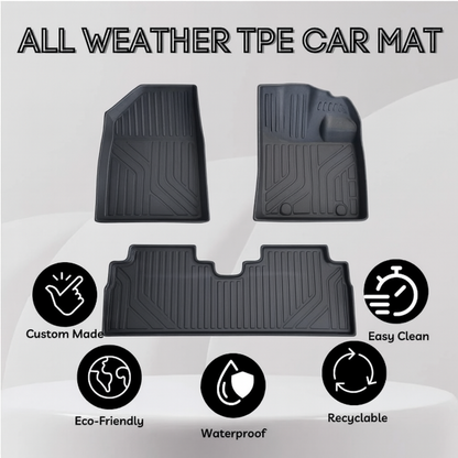BYD ATTO 2 3D All-Weather TPE Floor Mats