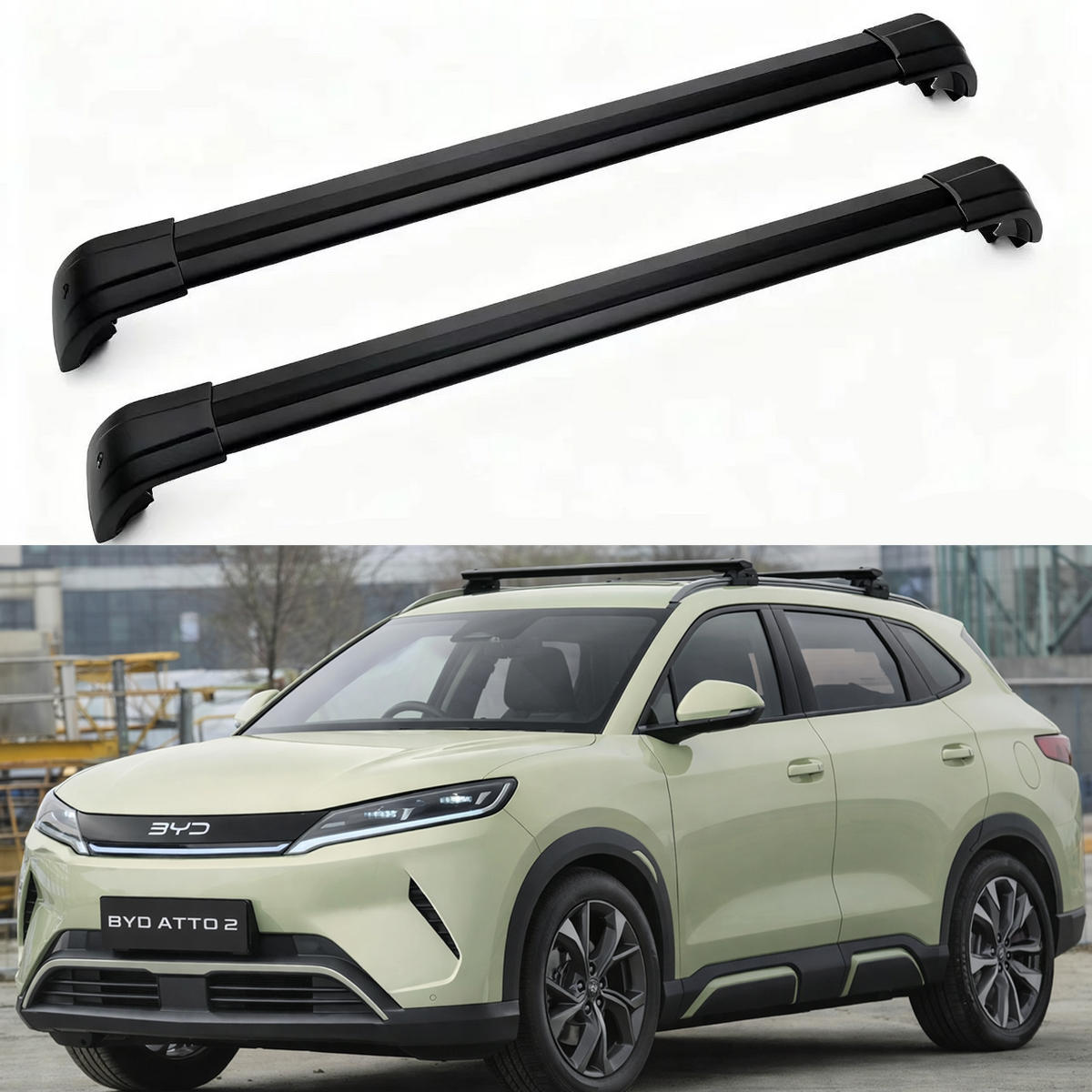BYD ATTO 2 Roof Rack Cross Bars