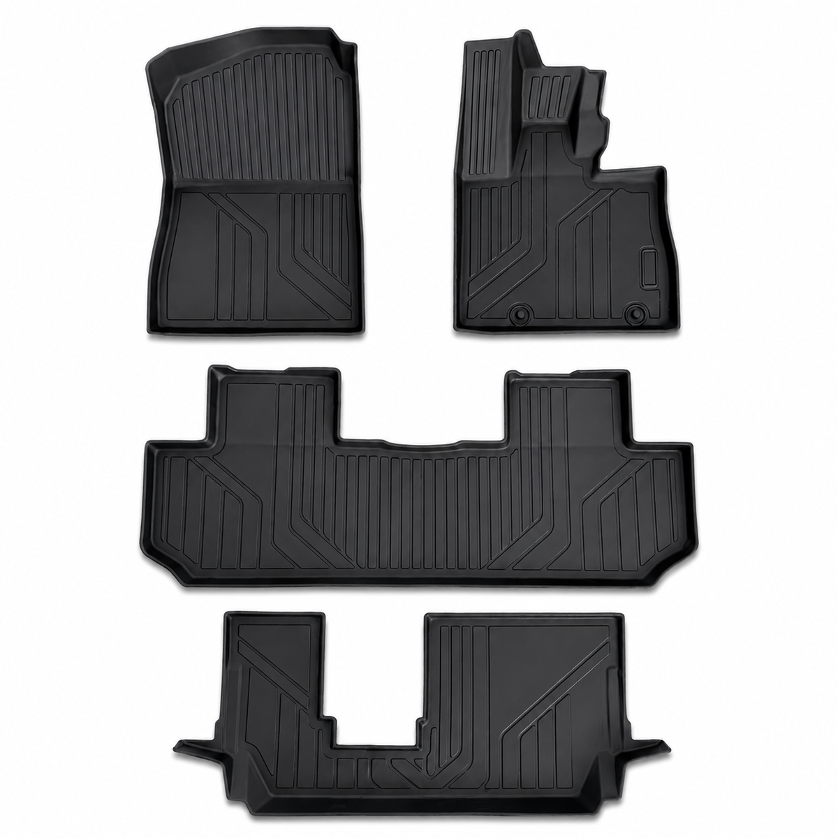 Bundle:3D Floor Mats for BYD SEALION 8 SEALION8 2026-Onwards All-Weather Car Liner