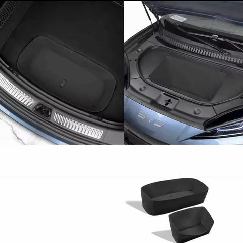 BYD Sealion 7 Front and Rear Trunk Leather Storage Mat – Full Surround Protective Pad