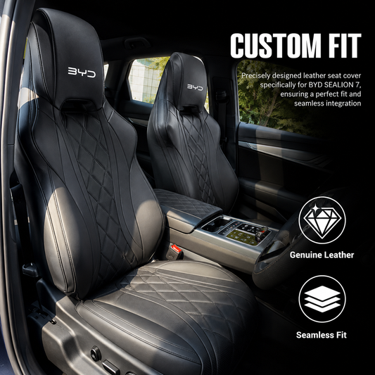 Premium Custom Fit Seat Covers for BYD Sealion 7 – Durable & Stylish Protection