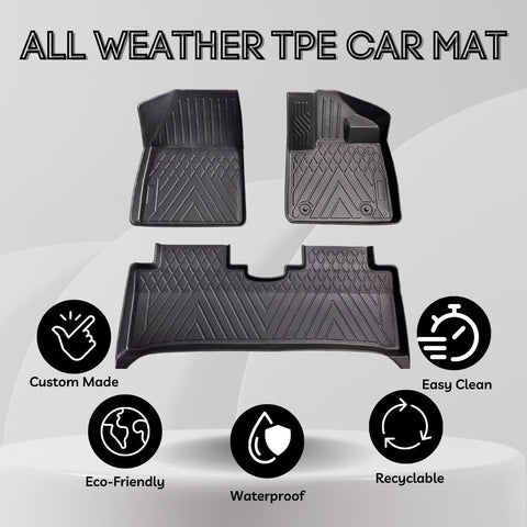 BYD ATTO3 3D All-Weather TPE Floor Mats