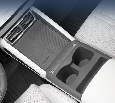 BYD ATTO 2 Integrated Silicone Wireless Charging Pad & Cup Holder Mat