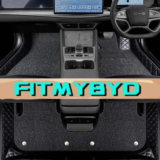 BYD Sealion 7 Floor Mats Luxury Custom Waterproof Auto Carpets