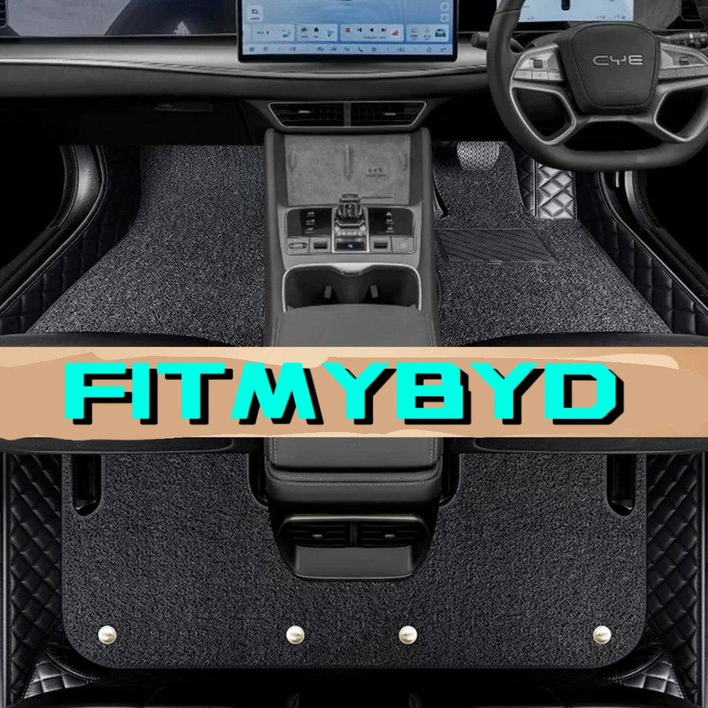BYD Sealion 6 Floor Mats Luxury Custom Waterproof Auto Carpets