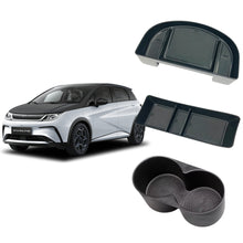 Bundle: Console Tray + Cup Holder +Screen Rear Storage Tray