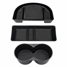 Bundle: Console Tray + Cup Holder +Screen Rear Storage Tray