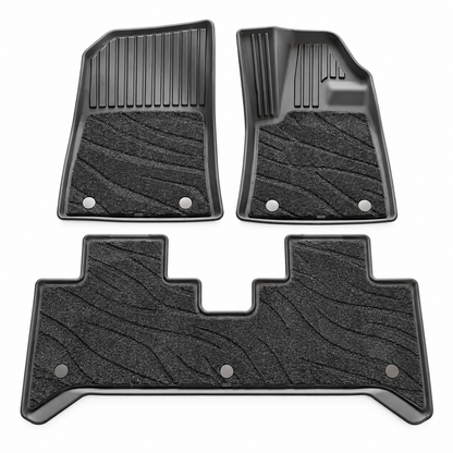 BYD SHARK 6 3D Carpet Floor Mats Full Set – Premium Custom Fit