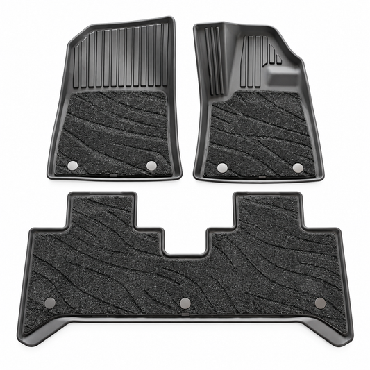 BYD SHARK 6 3D Carpet Floor Mats Full Set – Premium Custom Fit