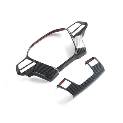 BYD Shark 6 2025 Carbon Fiber Interior Car Steering Wheel Cover Kit Trim