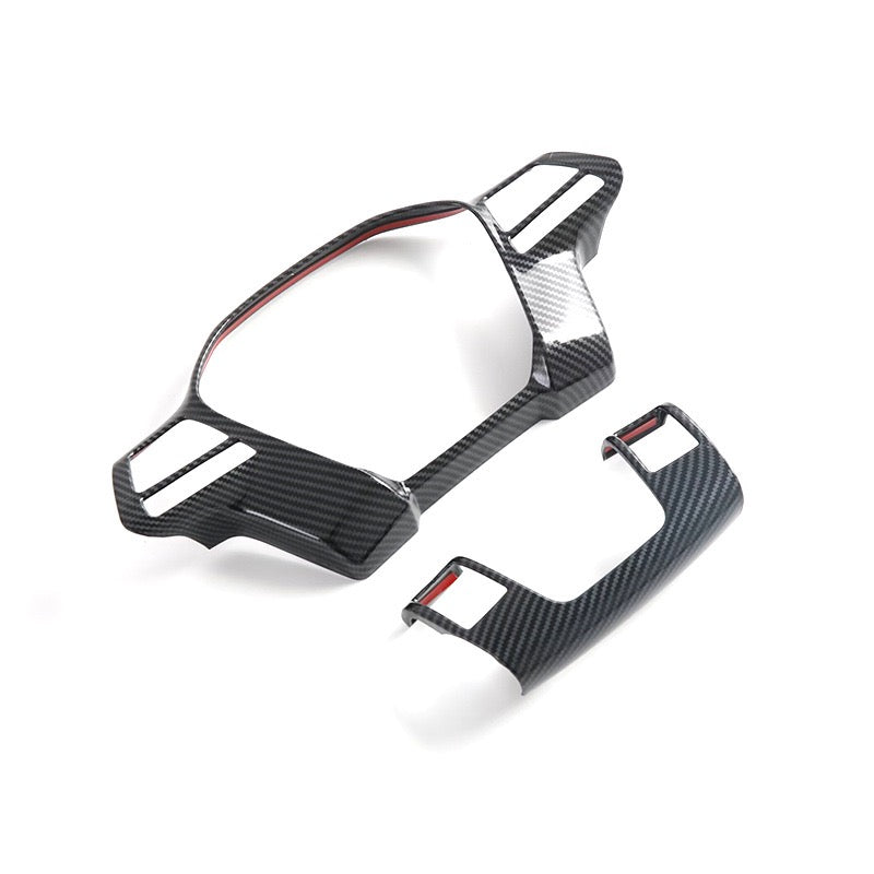 BYD Shark 6 2025 Carbon Fiber Interior Car Steering Wheel Cover Kit Trim
